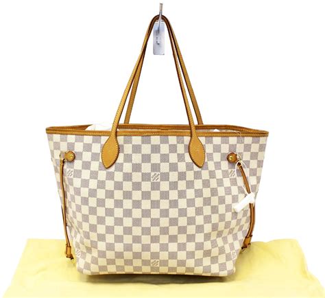 louis vuitton neverfull damier azur mm|Louis Vuitton damier azur favorite.